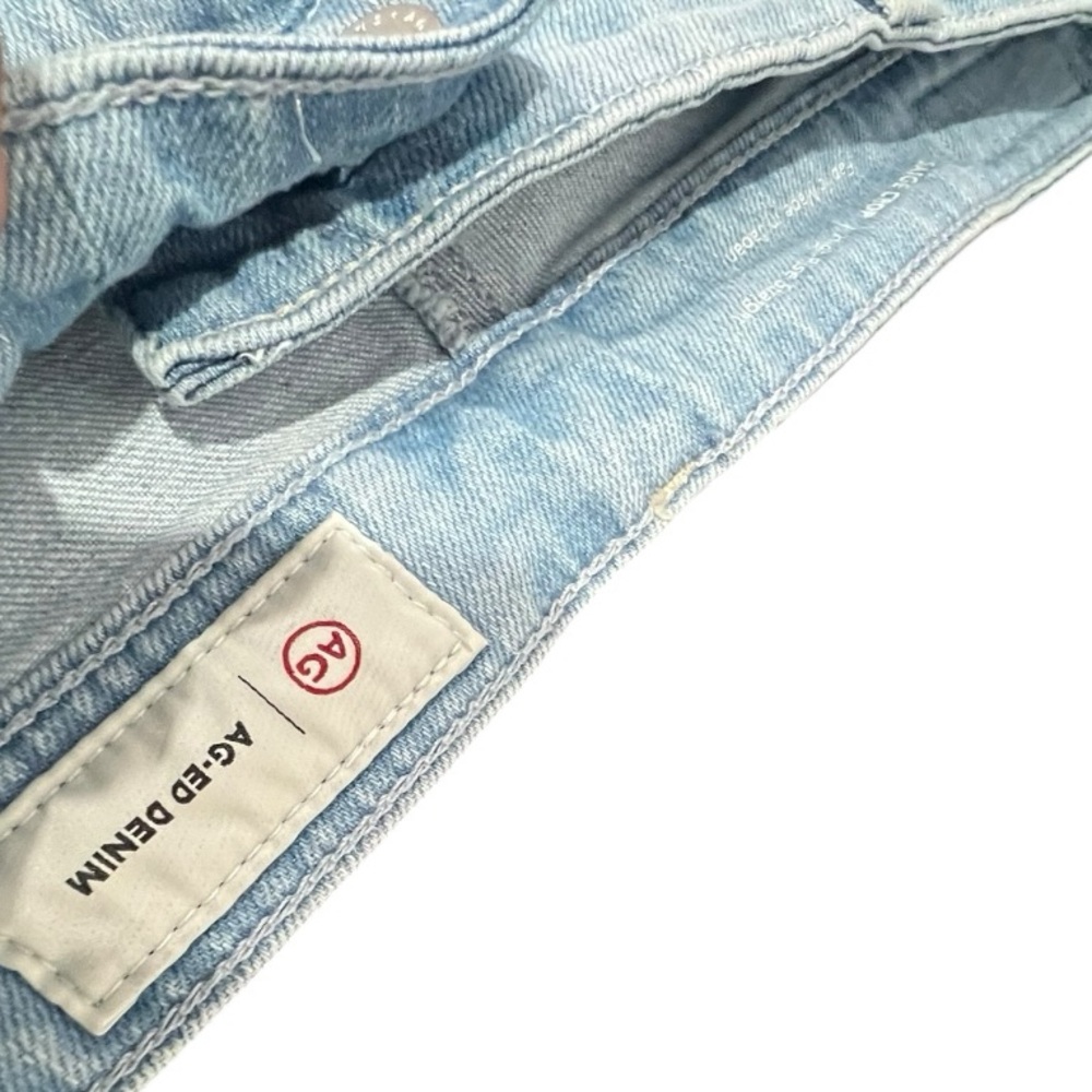 AG Adriano Goldschmied Saige Crop High Rise Straight, Size 28 - Picture 15 of 16